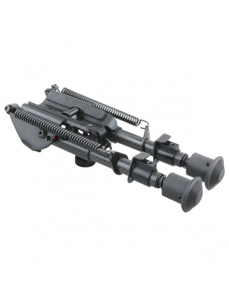 Carbon Fiber 6-9" Spring Bipod