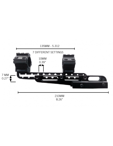KONUS ZIELFERNROHRE CANTILEVER MOUNT KONUS ZIELFERNROHRE CANTILEVER MOUNT