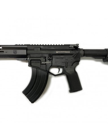 Semiautomatic Rifle DiamondBack Black-Gold DB15 Cal. 6,5mm Grendel Semiautomatic Rifle DiamondBack Black-Gold DB15 Cal. 6,5mm Grendel