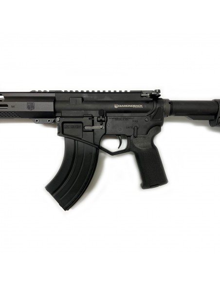 Semiautomatic Rifle DiamondBack Black-Gold DB15 Cal. 6,5mm Grendel Semiautomatic Rifle DiamondBack Black-Gold DB15 Cal. 6,5mm Grendel