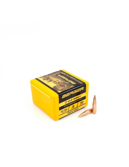 BERGER BULLETS 22 (.224) 75gr VLD TARGET