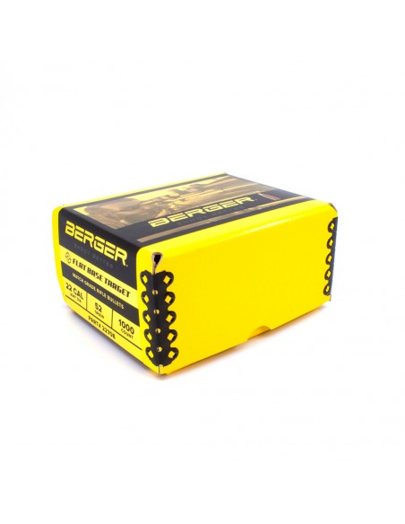 BERGER BULLETS 22 (.224) 52gr FB TARGET QUANTITY PACK 1000 PZ BERGER BULLETS 22 (.224) 52gr FB TARGET QUANTITY PACK 1000 PZ