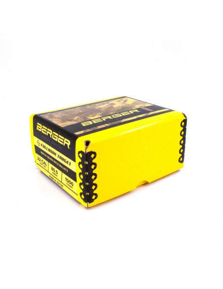 BERGER PALLE 22 (.224) 80,5gr FULLBORE TARGET QUANTITY PACK 1000 PZ BERGER PALLE 22 (.224) 80,5gr FULLBORE TARGET QUANTITY PACK 1000 PZ