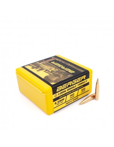 BERGER GESCHOSSE 6,5MM (.264) 140gr LONG RANGE BT TARGET
