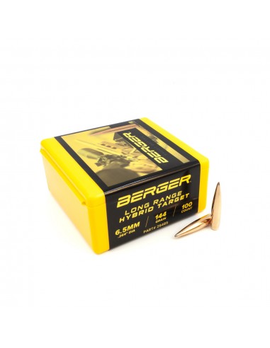 BERGER PALLE 6,5MM (.264) 144gr LONG RANGE HYBRID TARGET BERGER PALLE 6,5MM (.264) 144gr LONG RANGE HYBRID TARGET