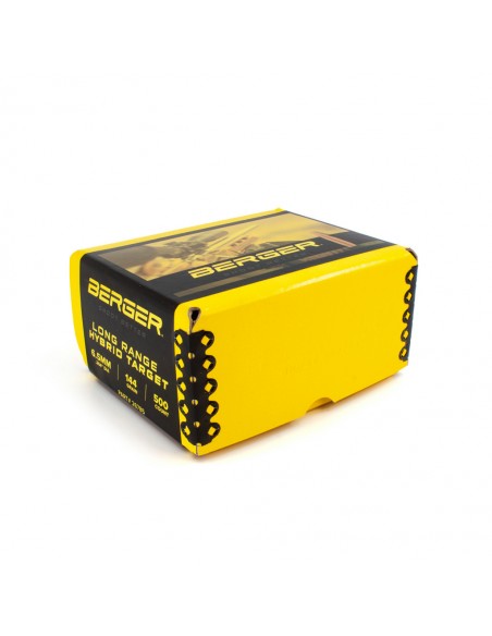 BERGER PALLE 6,5MM (.264) 144gr LR HYBRID TARGET QUANTITY PACK 500 PZ BERGER PALLE 6,5MM (.264) 144gr LR HYBRID TARGET QUANTITY PACK 500 PZ