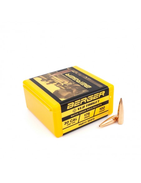 BERGER GESCHOSSE 30 (.308) 175gr VLD TARGET BERGER GESCHOSSE 30 (.308) 175gr VLD TARGET