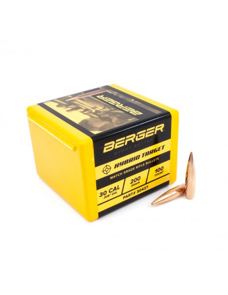 BERGER BULLETS 30 (.308) 200gr HYBRID TARGET