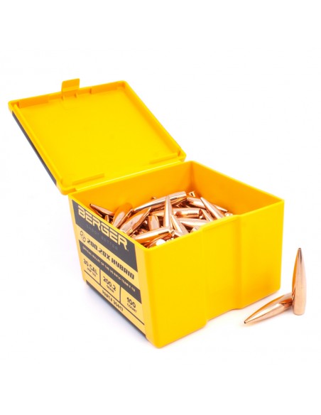 BERGER BULLETS 30 (.308) 200.20X gr HYBRID TARGET BERGER BULLETS 30 (.308) 200.20X gr HYBRID TARGET