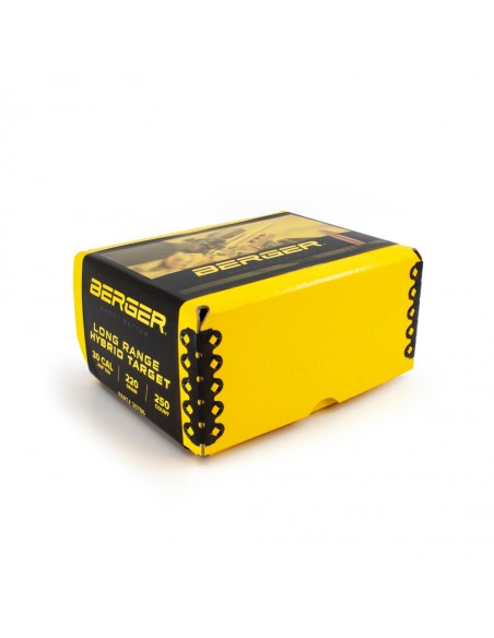BERGER BULLETS 30 (.308) 220gr LR HYBRID TARGET QUANTITY PACK 250 PZ BERGER BULLETS 30 (.308) 220gr LR HYBRID TARGET QUANTITY PACK 250 PZ
