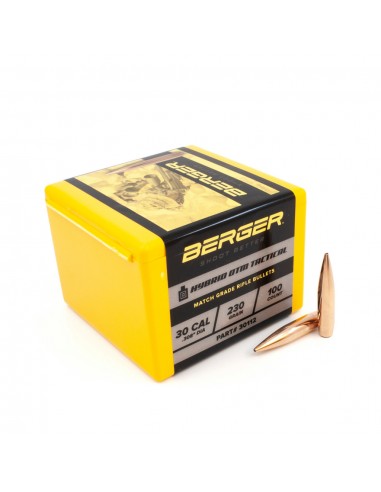 BERGER BULLETS 30 (.308) 230gr HYBRID OTM TACTICAL BERGER BULLETS 30 (.308) 230gr HYBRID OTM TACTICAL