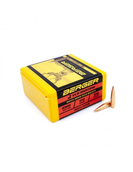 BERGER PALLE 6MM (.243) 105gr VLD HUNTING