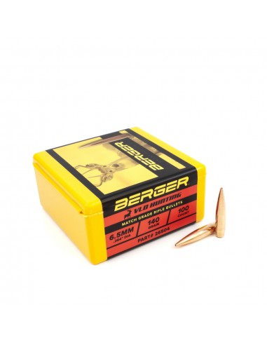 BERGER PALLE 6,5MM (.264) 140gr VLD HUNTING