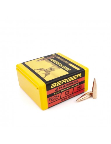 BERGER BULLETS 30 (.308) 175gr VLD HUNTING