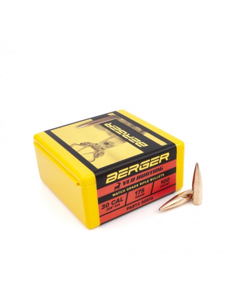BERGER BULLETS 30 (.308) 175gr VLD HUNTING