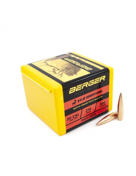 BERGER GESCHOSSE 30 (.308) 210gr VLD HUNTING BERGER GESCHOSSE 30 (.308) 210gr VLD HUNTING