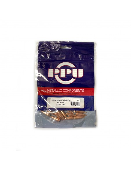 PRVI PARTIZAN GESCHOSSE FMJ BT 303 (.311) BRITISH 150GR 50STK.