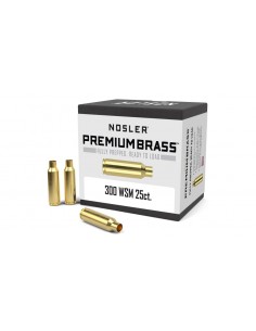 NOSLER CUSTOM BRASS CAL. 300 WSM 25PCS. 2