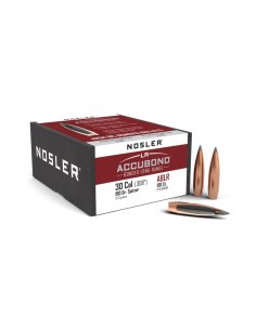 NOSLER PALLE 308" 190GR ACCUBOND LR SPITZER 100PZ. 2