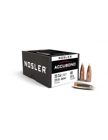 NOSLER PALLE 358" 225GR ACCUBOND SP 50PZ.