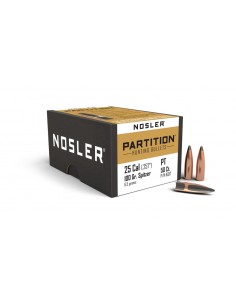 NOSLER PALLE 257" 100GR PARTITION SPITZER 50PZ. 2