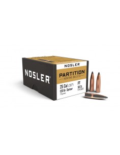 NOSLER GESCHOSSE 257" 120GR PARTITION SPITZER 50PCS. 2