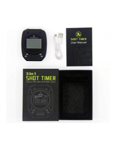 SHOT TIMER 3IN1 WITH BELT CLIP BLUETOOTH BLACK 2