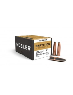 NOSLER BULLETS 308" 220GR PARTITION SEMI-SPITZER 50PCS. 2