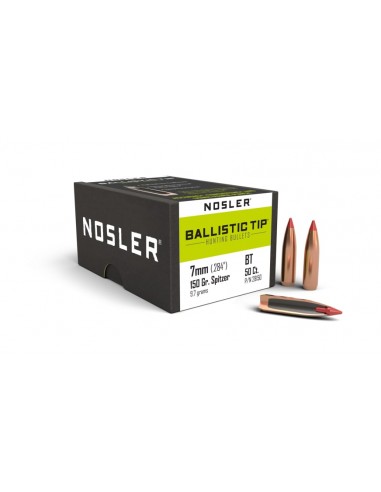 NOSLER PALLE 284" 150GR BALLISTIC TIP SP 50PZ.