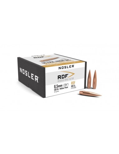 NOSLER BULLETS 264" 130GR RDF HPBT 100PCS. NOSLER BULLETS 264" 130GR RDF HPBT 100PCS.