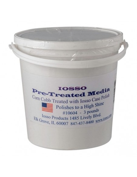 IOSSO PRE-TREATED TUMBLING MEDIA CORN CORB 3LB