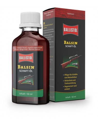 BALLISTOL BALSIN STOCKS OIL REDDISH BROWN 50ML
