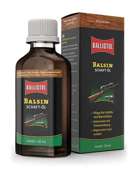 BALLISTOL BALSIN SCHAFTÖL DUNKELBRAUN 50ML
