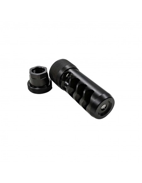 AREA419 MUZZLEBRAKE SIDEWINDER SELF TIMING .338 5/8-24 BLACK AREA419 MUZZLEBRAKE SIDEWINDER SELF TIMING .338 5/8-24 BLACK