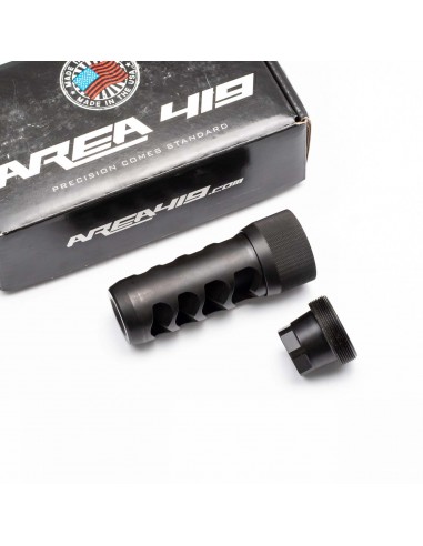 AREA419 MUZZLEBRAKE SIDEWINDER SELF TIMING .338 5/8-24 BLACK AREA419 MUZZLEBRAKE SIDEWINDER SELF TIMING .338 5/8-24 BLACK
