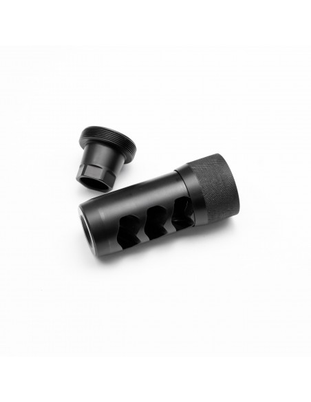AREA419 MUZZLEBRAKE HELLFIRE SELF TIMING C.6 mm 5/8-24 SCHWARZ AREA419 MUZZLEBRAKE HELLFIRE SELF TIMING C.6 mm 5/8-24 SCHWARZ