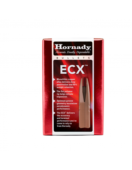 HORNADY PALLE ECX 7MM .284" 150GR 50PZ. HORNADY PALLE ECX 7MM .284" 150GR 50PZ.