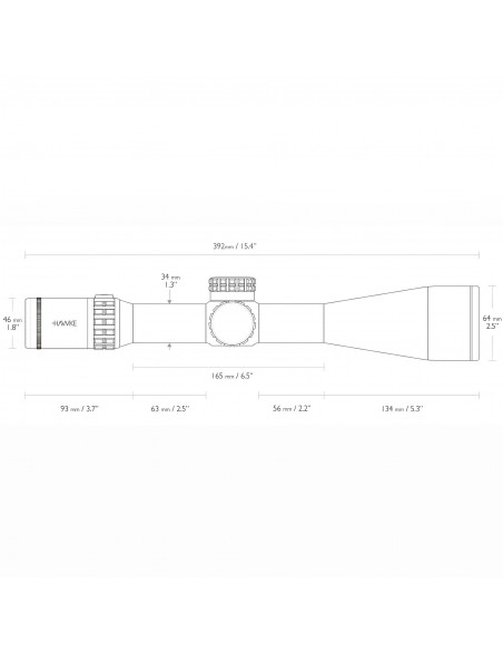 HAWKE OPTIC FRONTIER 34 FFP SF IR 5-30X56 MIL HAWKE OPTIC FRONTIER 34 FFP SF IR 5-30X56 MIL