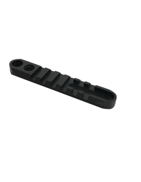 ATLASWORX PICATINNY RAIL PER BIPIEDE 4" NERO