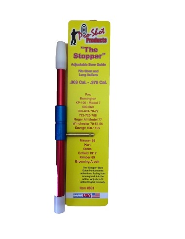 PRO SHOT STOPPER SERIES ADJUSTABLE BORE GUIDE FOR .303 / .375 CAL. PRO SHOT STOPPER SERIES ADJUSTABLE BORE GUIDE FOR .303 / .375 CAL.