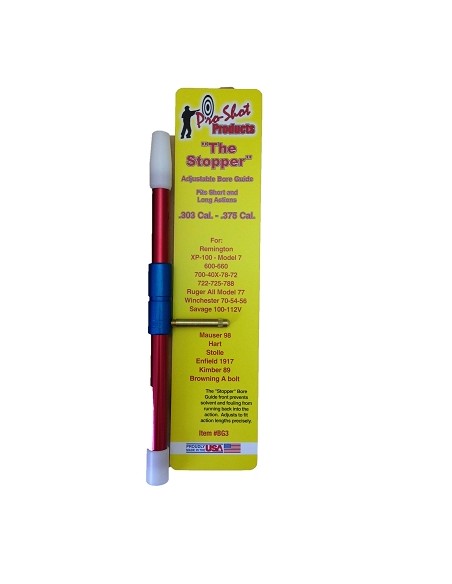 PRO SHOT STOPPER SERIES ADJUSTABLE BORE GUIDE FOR .303 / .375 CAL. PRO SHOT STOPPER SERIES ADJUSTABLE BORE GUIDE FOR .303 / .375 CAL.
