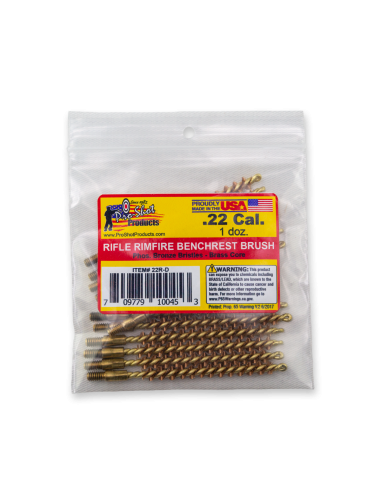 PRO SHOT RIFLE LENGTH BRONZE BRISTLE BULK QUANTITY DOZEN PACK