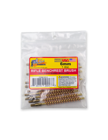 PRO SHOT RIFLE LENGTH BRONZE BRISTLE BULK QUANTITY DOZEN PACK