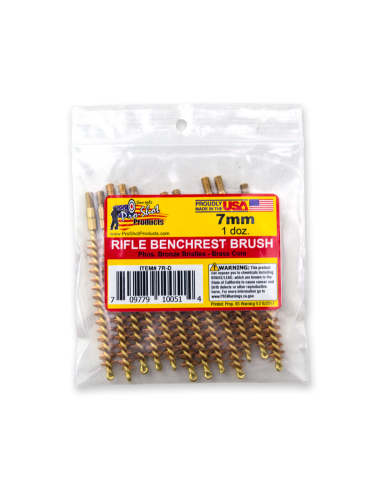PRO SHOT RIFLE LENGTH BRONZE BRISTLE BULK QUANTITY DOZEN PACK