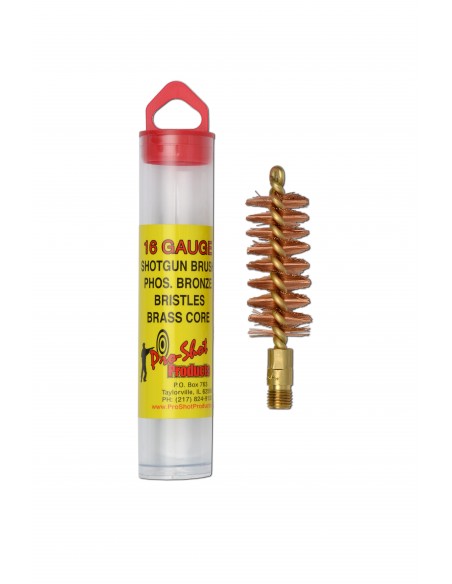 PRO SHOT SHOTGUN BRONZE BRISTLE BORE BRUSHES