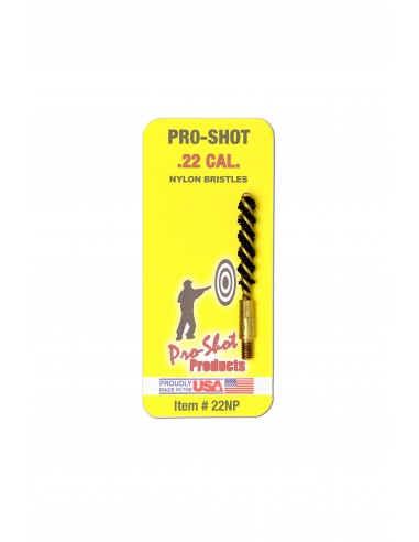 PRO SHOT PISTOL LENGTH NYLON BRISTLE BORE BRUSHES PRO SHOT PISTOL LENGTH NYLON BRISTLE BORE BRUSHES