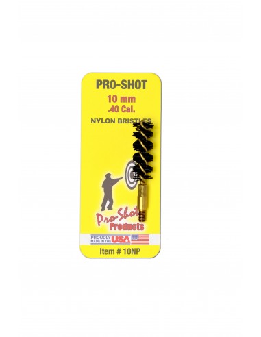 PRO SHOT PISTOL LENGTH NYLON BRISTLE BORE BRUSHES