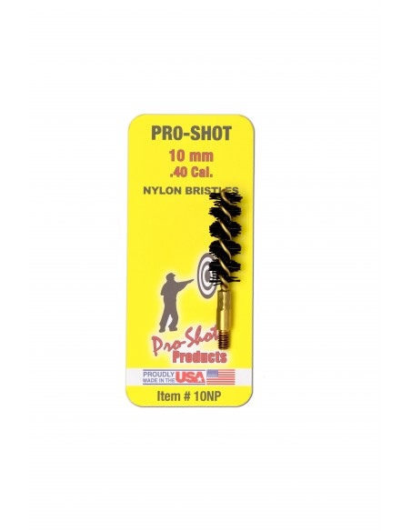 PRO SHOT PISTOL LENGTH NYLON BRISTLE BORE BRUSHES