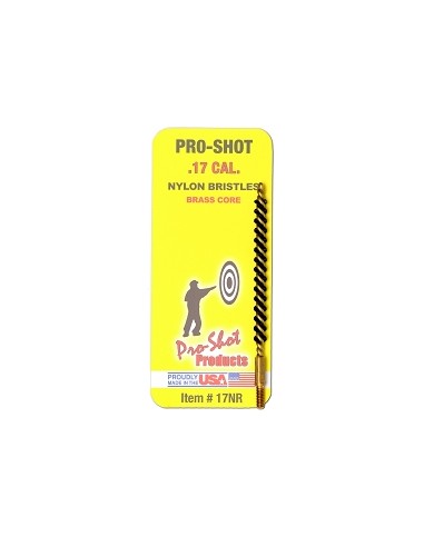 PRO SHOT RIFLE LENGTH NYLON BRISTLE BORE BRUSHES PRO SHOT RIFLE LENGTH NYLON BRISTLE BORE BRUSHES