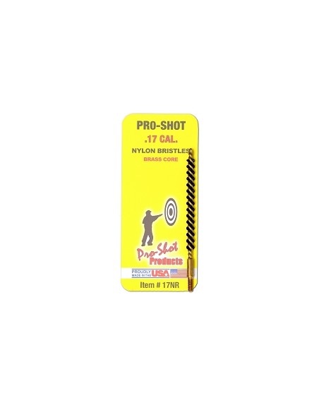 PRO SHOT RIFLE LENGTH NYLON BRISTLE BORE BRUSHES PRO SHOT RIFLE LENGTH NYLON BRISTLE BORE BRUSHES